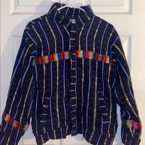 Womens Multi-Colored Jacket from Guatemala